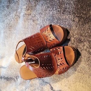 Maurice Brown Summer Wedges